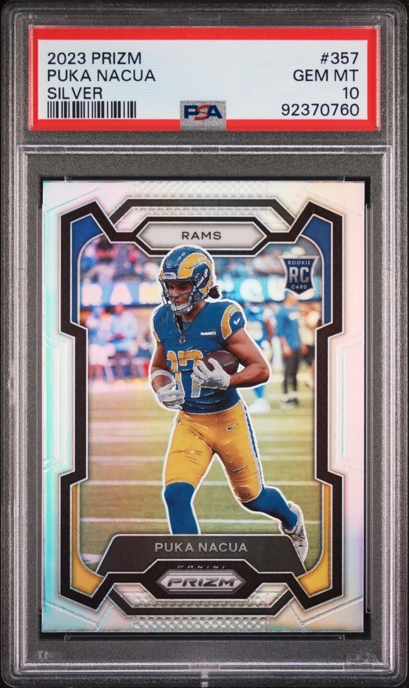 Puka Nacua - Silver Prizm #357