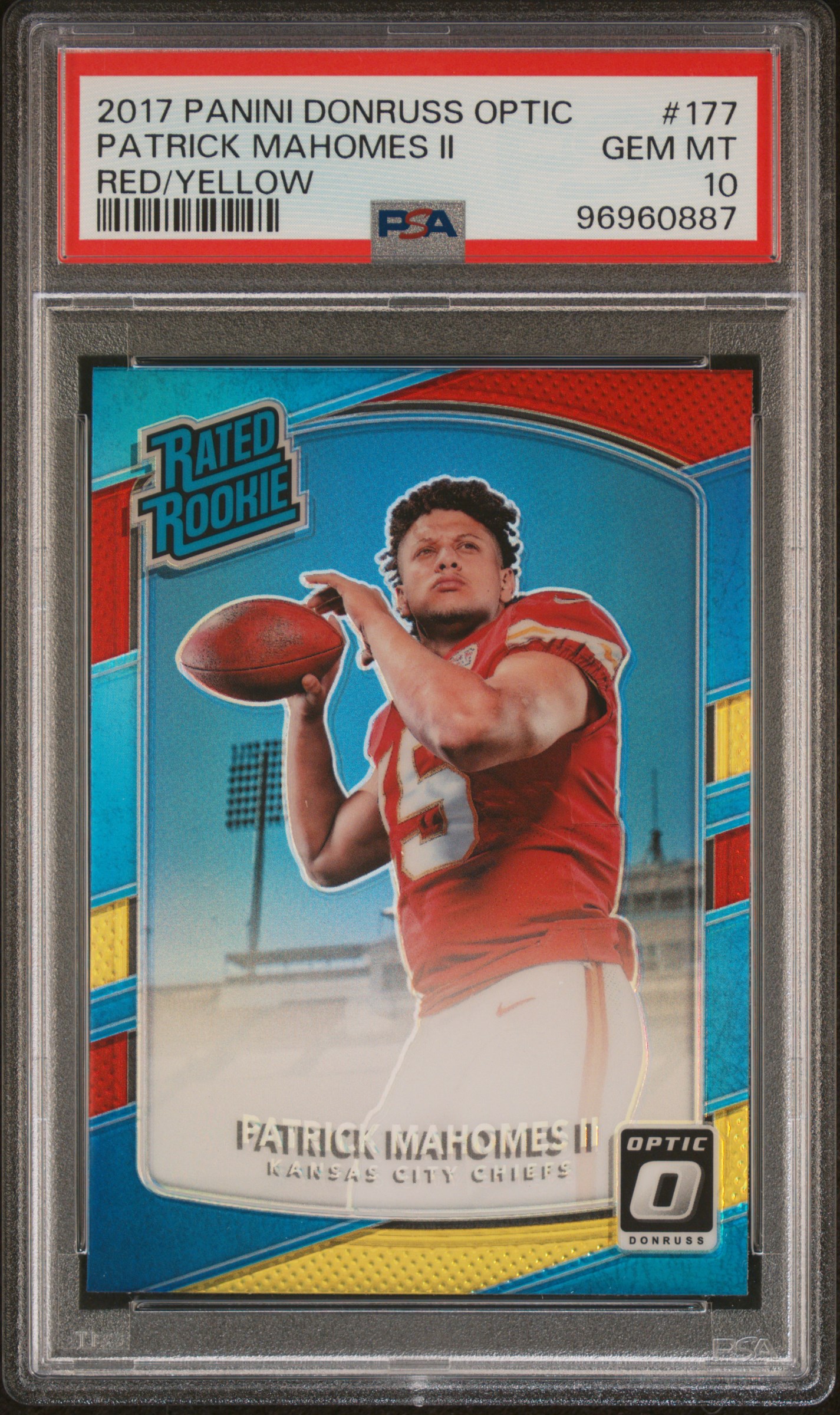 Patrick Mahomes II - Red/Yellow #177