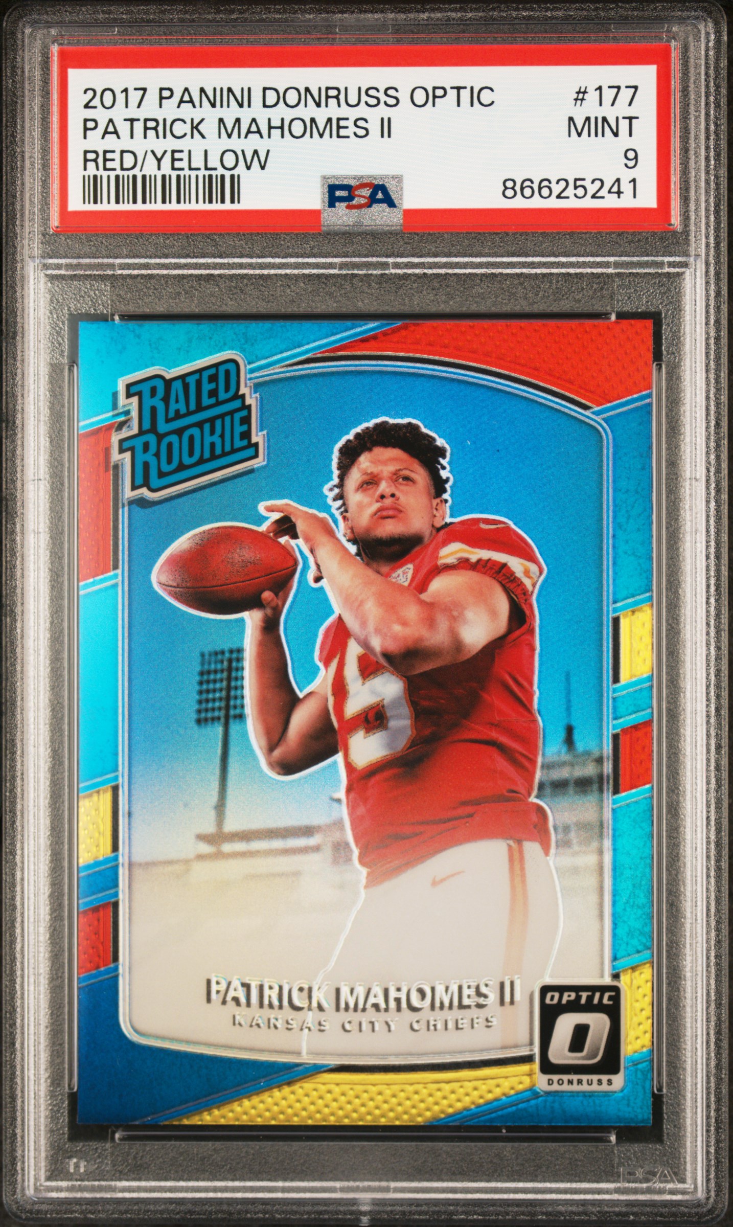 Patrick Mahomes II - Red/Yellow #177