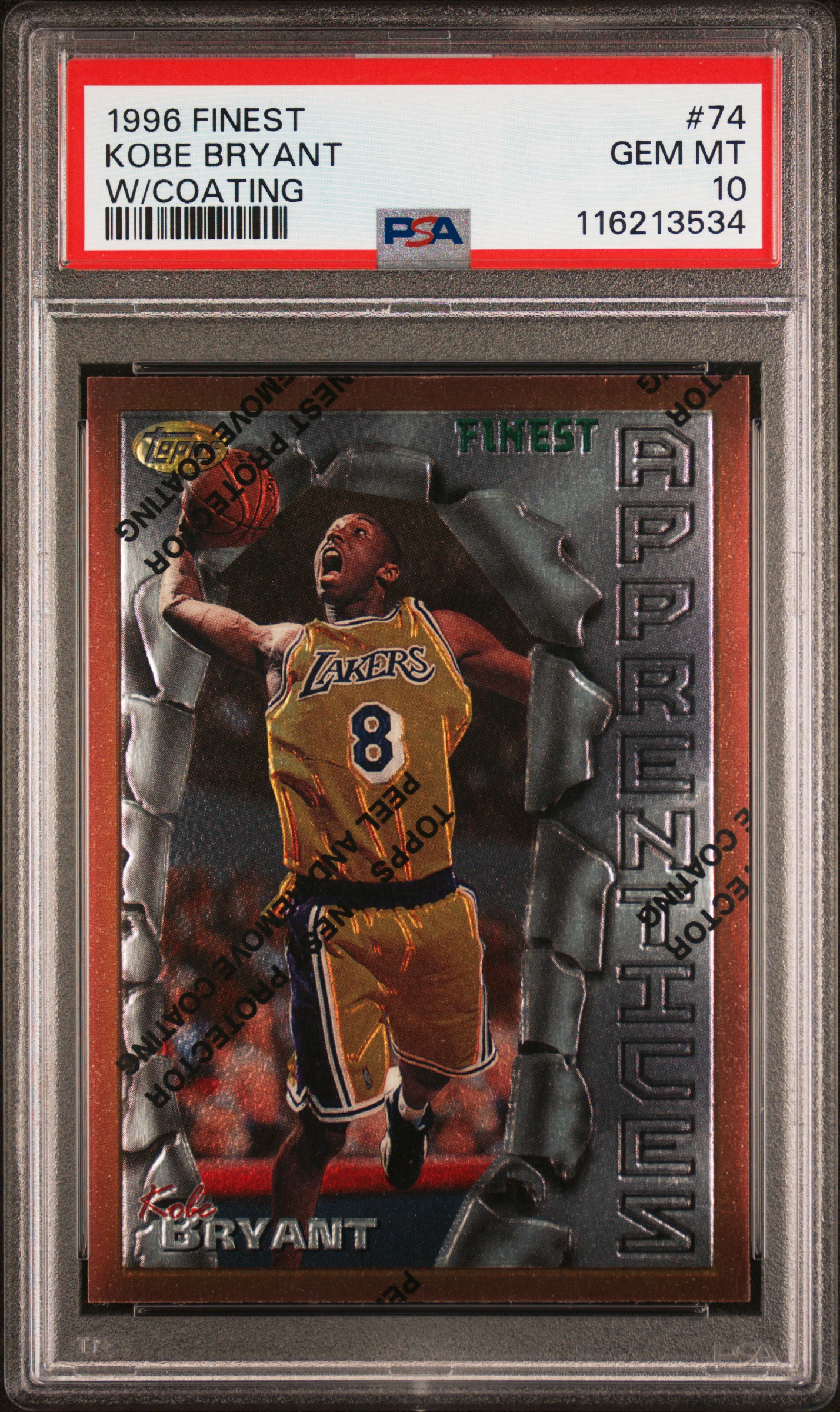 Kobe Bryant - w/Coating #74